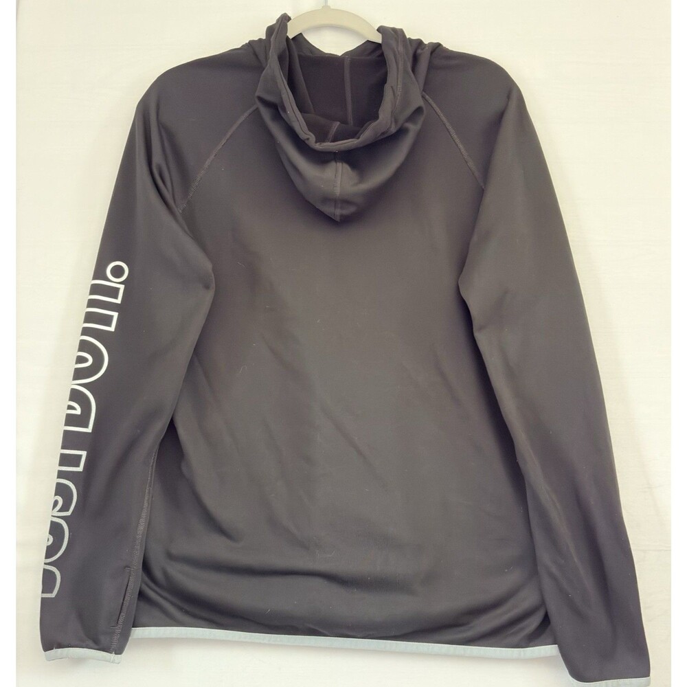 Nike Dri-Fit Men's Black Workout Hooded Pullover Activewear Size Medium - Picture 2 of 13